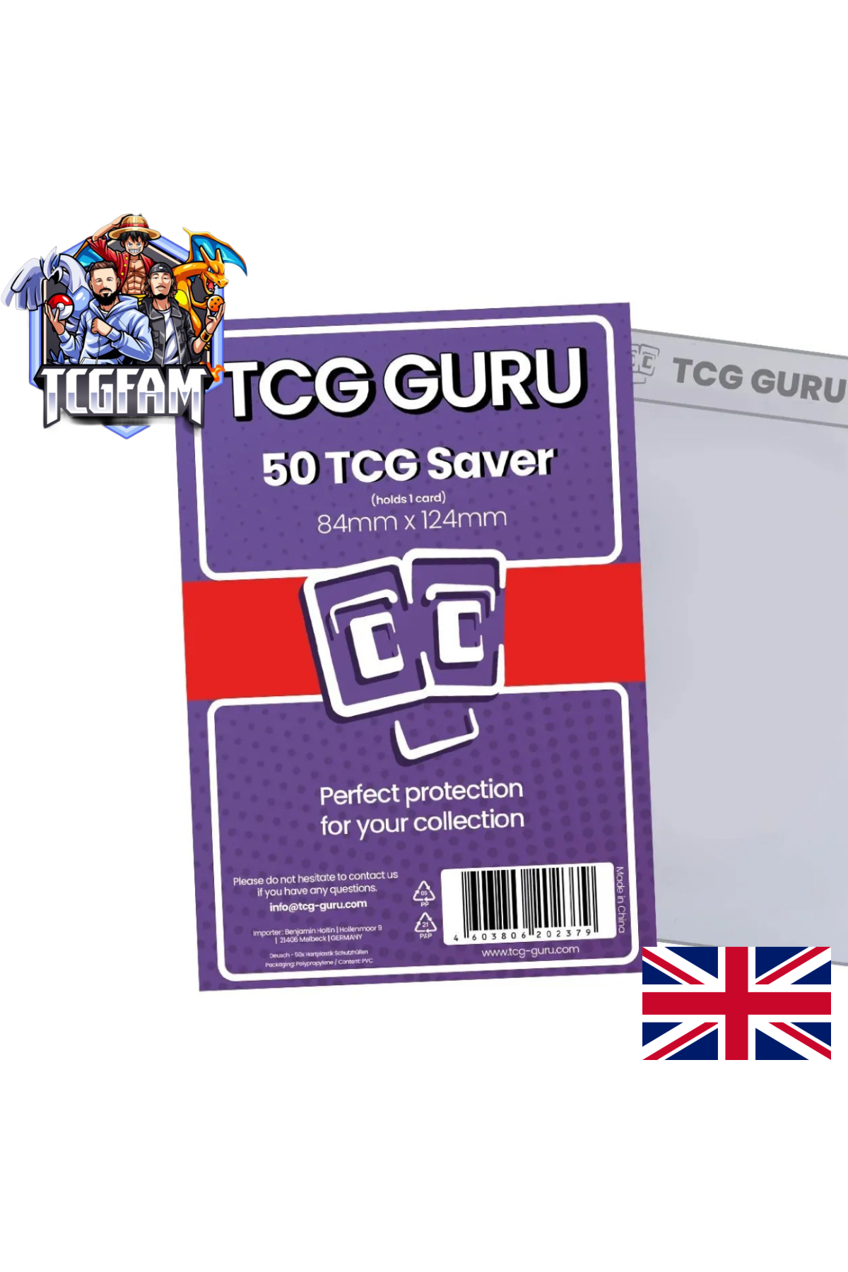 5x TCG Card Saver (Für Grading)