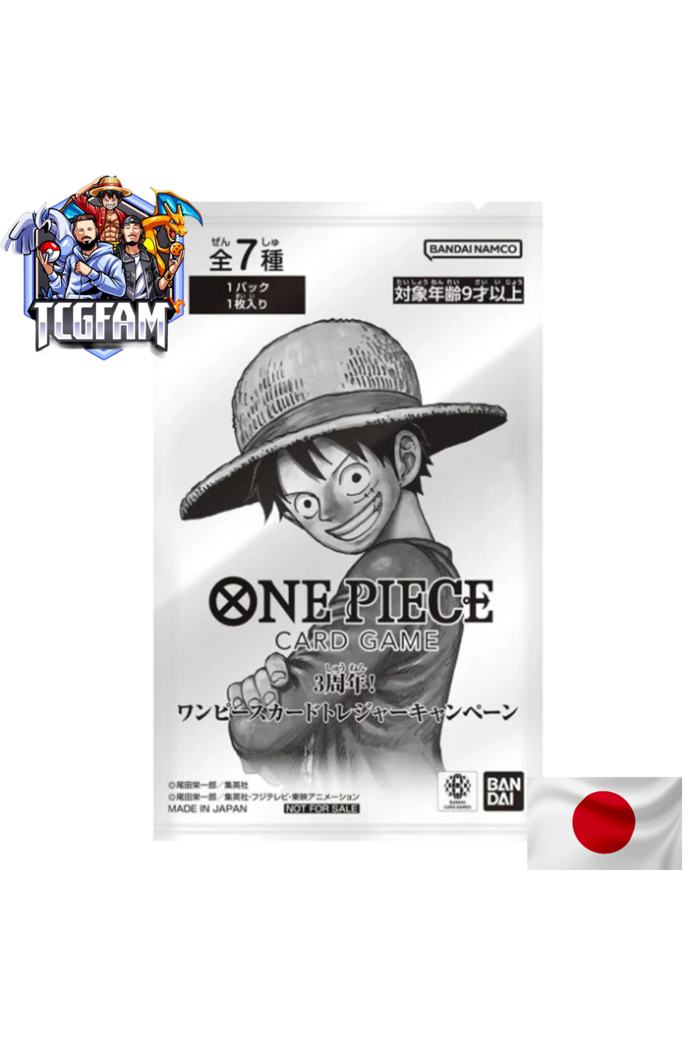 One Piece - 3rd Anniversary Treasure Campaign Promo Pack - JAP