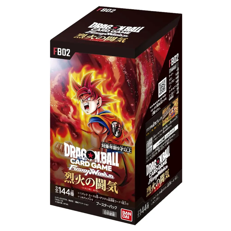 Dragon Ball Super - Fusion World Blazing Aura FB02 - Display Jap.